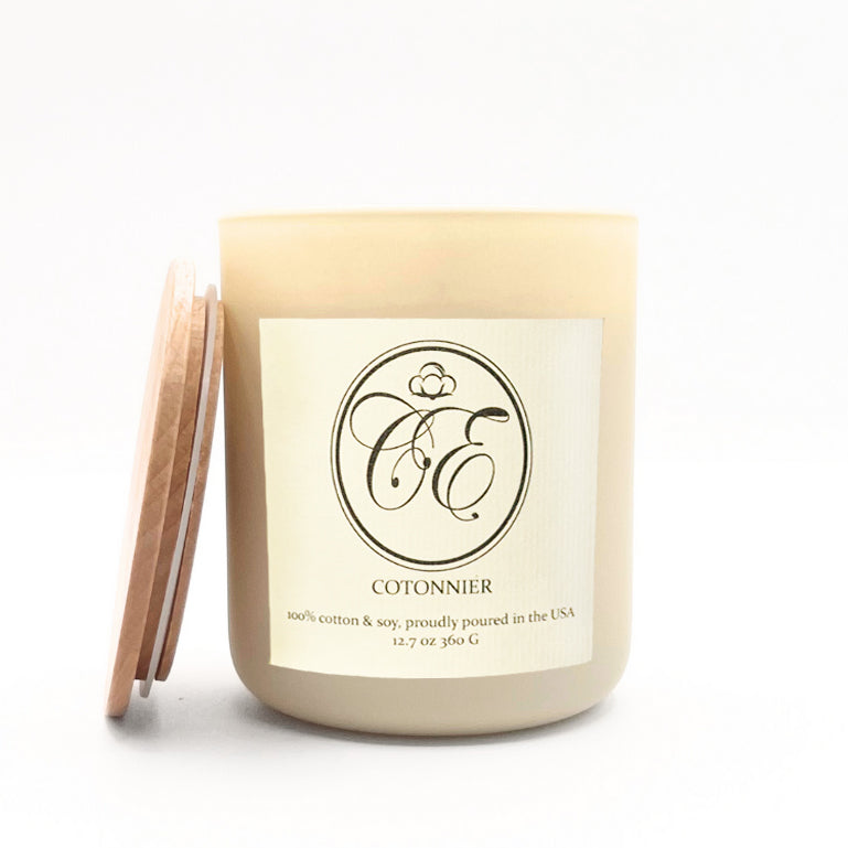 Luxe Soy Candle in Cotonnier