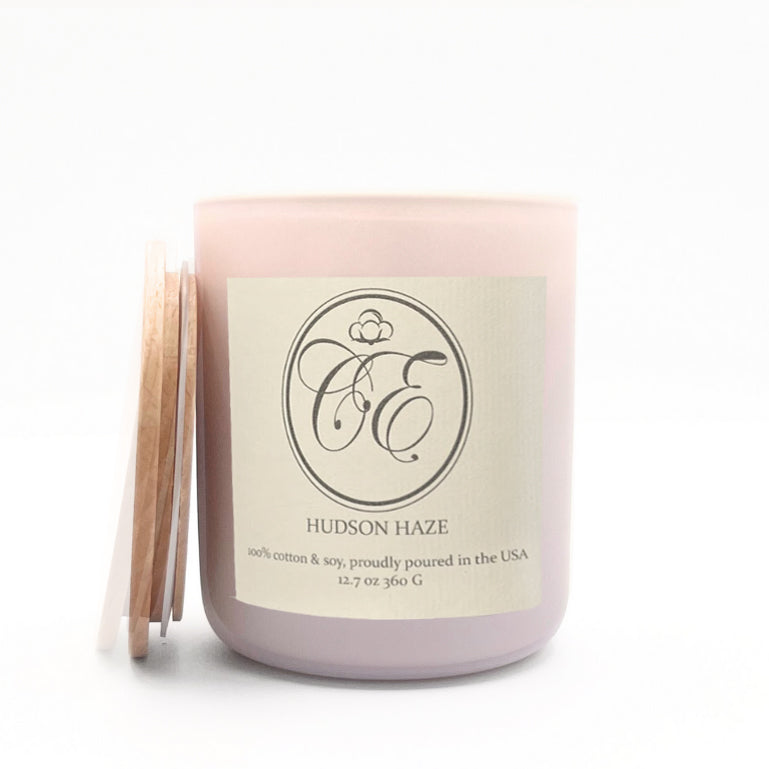 Luxe Soy Candle in Hudson Haze