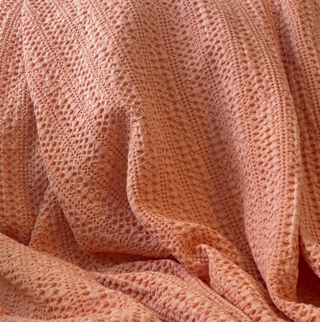 The Cotton Waffle in Just Peachy