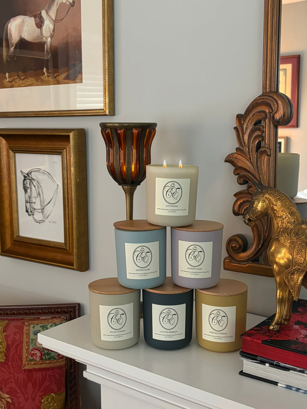 Luxe Soy Candle in Heaven Scent